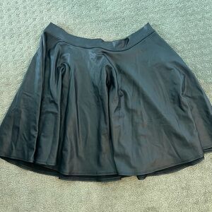 Leather skirt